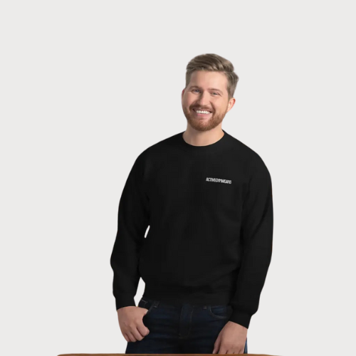 Men's Essentials Black Sweatshirt